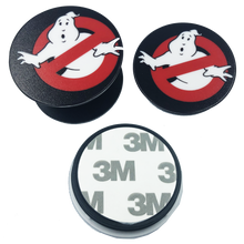 Load image into Gallery viewer, 21-GB Ghostbusters no ghost Mooglie pop open cell phone holder iphone android ipad smart phone - www.ChallengeCoinCreations.com