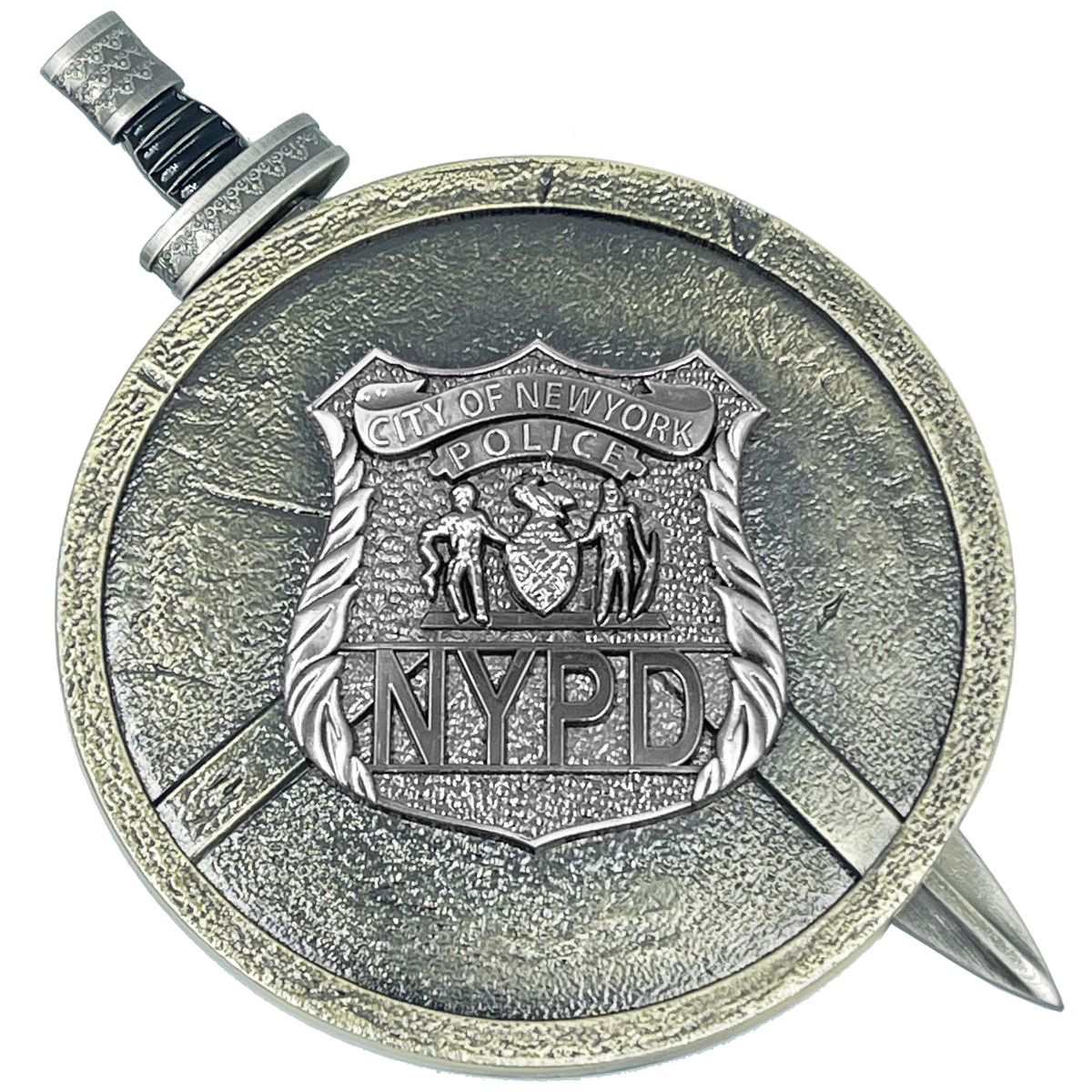 NYPD Stickman Challenge Coin