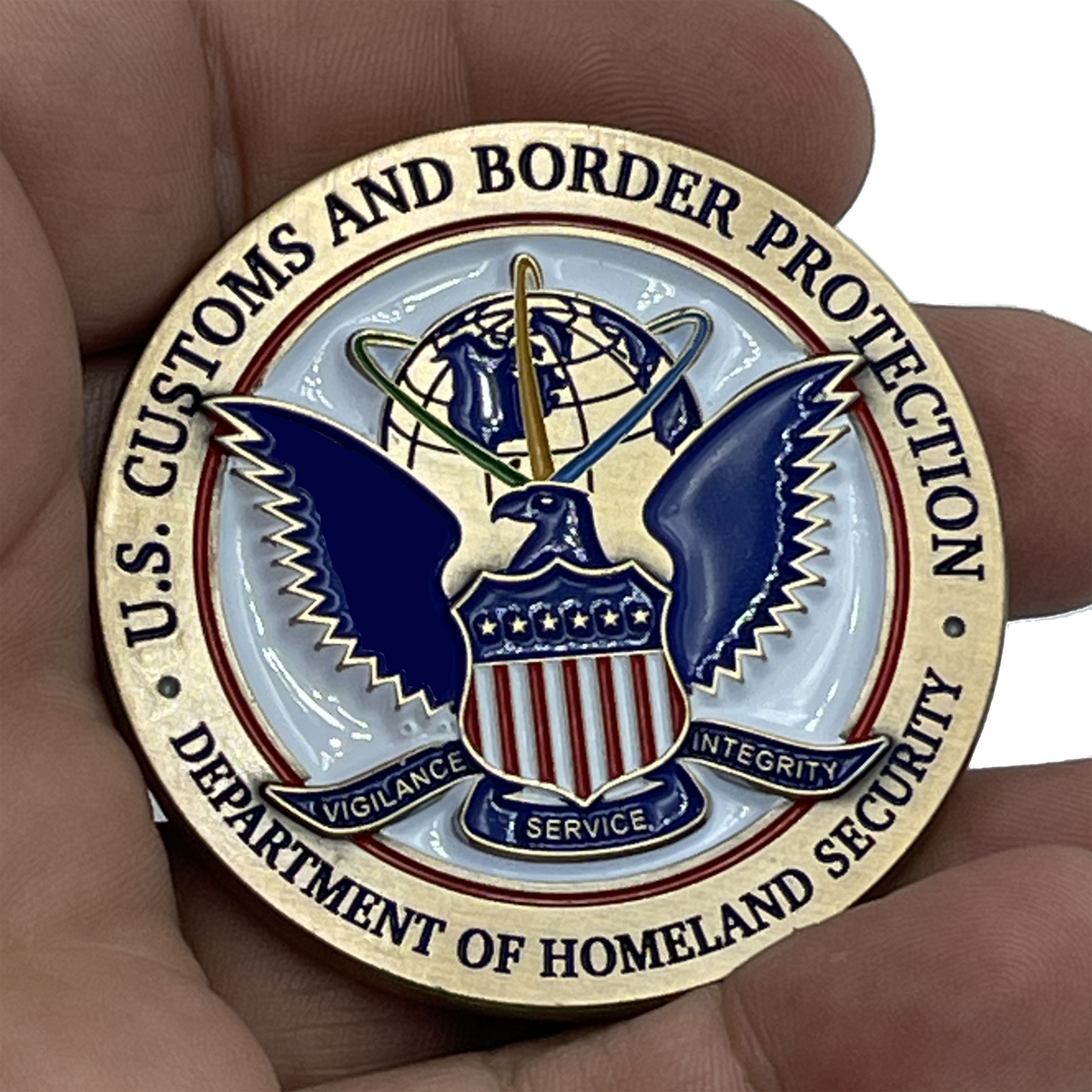 New CBP seal Challenge Coin Field Ops Border Patrol Air and Marine