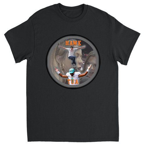 HAWK TUAH Tony Hawk Tua Tagovailoa Parody Mashup Unisex T-Shirts