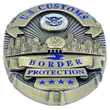 Load image into Gallery viewer, Fun CBP Officer Challenge Coin Mashup Officer CBPO Field Operations Field Ops K-013