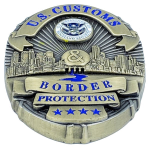 Fun CBP Officer Challenge Coin Mashup Officer CBPO Field Operations Field Ops K-013