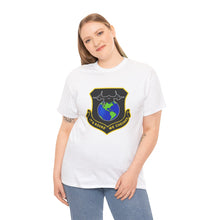 Load image into Gallery viewer, Funny It's Round We Checked SR-71 Blackbird Unisex Heavy Cotton Tee