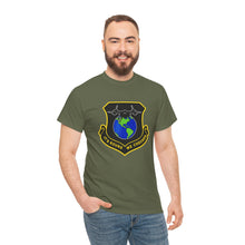 Load image into Gallery viewer, Funny It's Round We Checked SR-71 Blackbird Unisex Heavy Cotton Tee