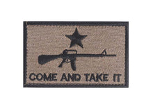 Load image into Gallery viewer, 2A Come And Take It Hook and Loop Tactical Morale Patch Ships Free In The USA PAT-719