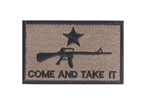 2A Come And Take It Hook and Loop Tactical Morale Patch Ships Free In The USA PAT-719