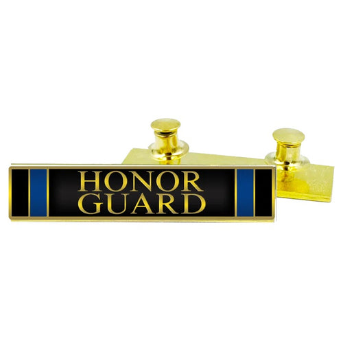 Honor Guard commendation bar pin Thin Blue Line Police Uniform LAPD BPD NYPD CBP and more PBX-010-B P-289