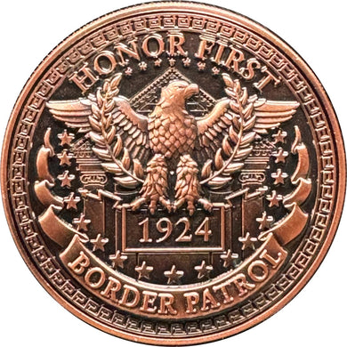 Border Patrol Agent Honor First Challenge Coin Veni Vidi Vici Bl13-017