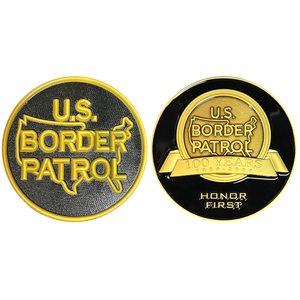 100th Anniversary Centennial Border BPA Patrol Agent Challenge Coin EL0-005