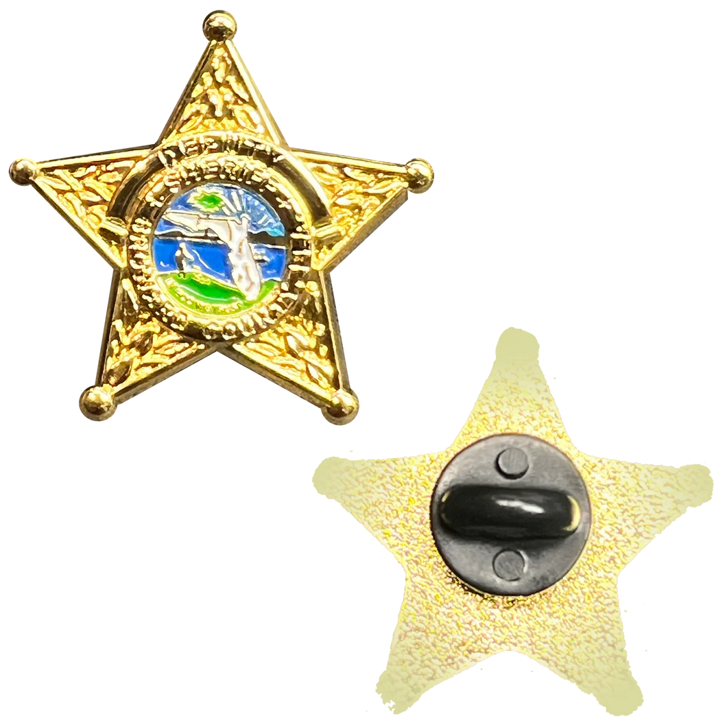 Deputy Sheriff Broward Sheriff's Office Police Lapel Pin Broward County Florida PBX-009-B P-261