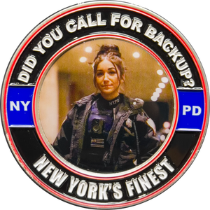 NYPD Lap Dance in the Line of Booty Police Challenge Coin GL15-004