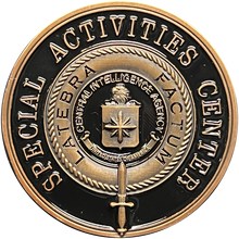 Load image into Gallery viewer, Central Intelligence Agency CIA Challenge Coin Special Activities Center GL14-007