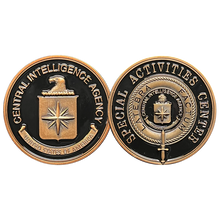 Load image into Gallery viewer, Central Intelligence Agency CIA Challenge Coin Special Activities Center GL14-007