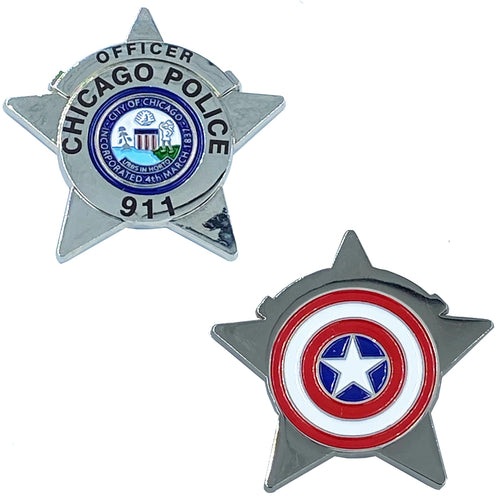 Chicago Police Department Officer Challenge Coin M-18
