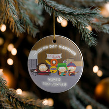 Load image into Gallery viewer, Lil Rush South Park Tom Sawyer 3" Ceramic Holiday Christmas Ornament Made in the USA Ships From The USA