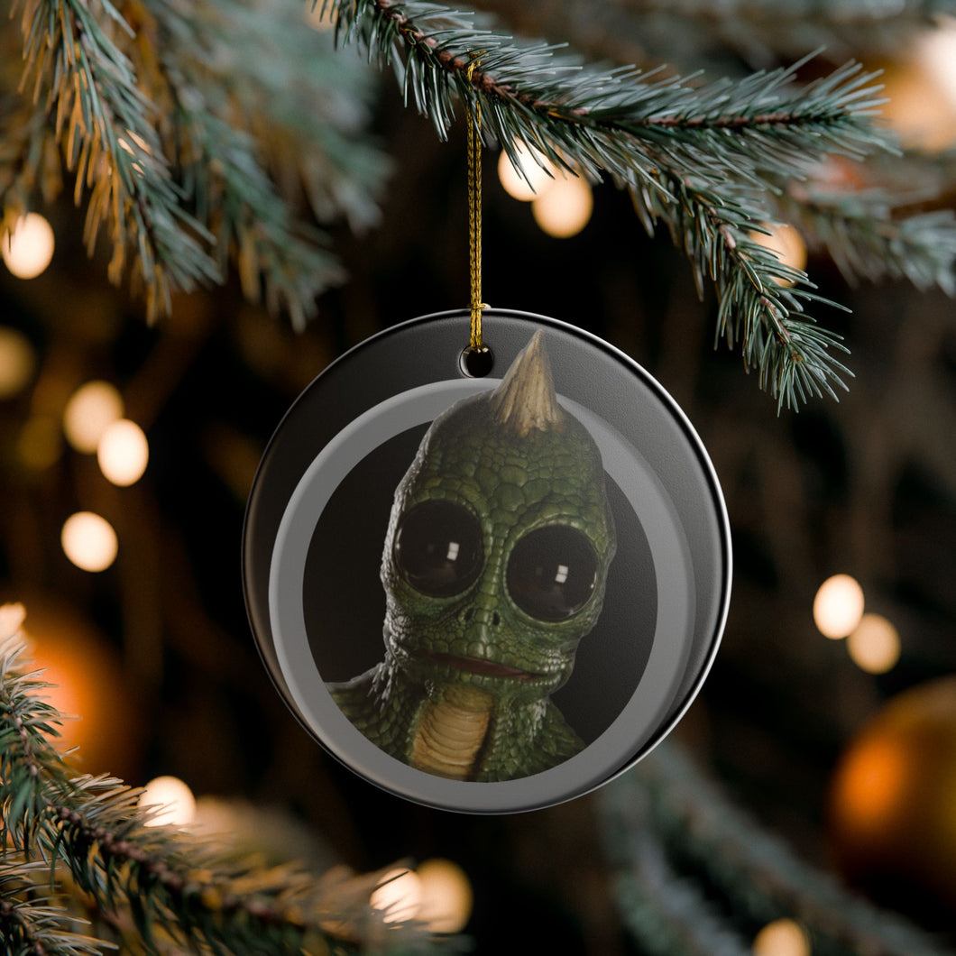 Land of the Lost Holiday Christmas Ornament Sleestak  3