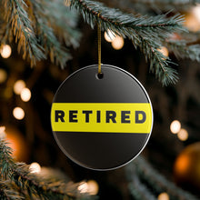 Load image into Gallery viewer, Thin Gold Line 911 Emergency Dispatcher Retired 3" Ceramic Christmas Ornament Made In The USA Ships From The USA