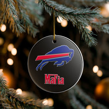 Load image into Gallery viewer, Bills Mafia 3&quot; Ceramic Single Sided Christmas Ornament Made In The USA Ships From The USA