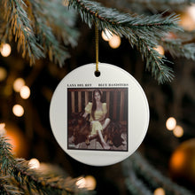 Load image into Gallery viewer, Lana Del Rey Blue Bannisters 3" Ceramic Christmas Ornament Made In The USA Ships From The USA