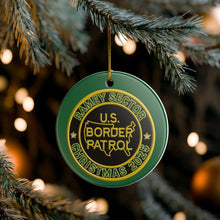 Load image into Gallery viewer, RAMEY SECTOR BORDER PATROL BPA 3" CERAMIC CHRISTMAS ORNAMENT  MADE IN THE USA SHIPS FROM USA