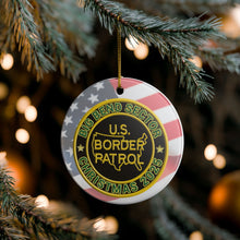 Load image into Gallery viewer, BIG BEND SECTOR BORDER PATROL BPA 3&quot; CERAMIC CHRISTMAS ORNAMENT  MADE IN THE USA SHIPS FROM USA