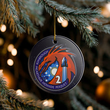 Load image into Gallery viewer, SpaceX Crew 2 Two 3&quot; Ceramic Christmas Ornament Made In The USA Ships From The USA