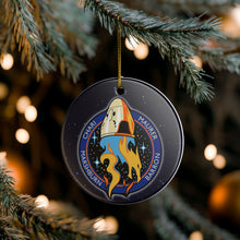 Load image into Gallery viewer, SpaceX Crew 3 Three 3&quot; Ceramic Christmas Ornament Made In The USA Ships From The USA