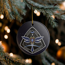 Load image into Gallery viewer, SpaceX Crew 4 Four 3&quot; Ceramic Christmas Ornament Made In The USA Ships From The USA