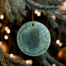 Load image into Gallery viewer, Meg Hunters Sharks Tooth Teeth 3" Ceramic Christmas Ornament Made in the USA Ships from the USA