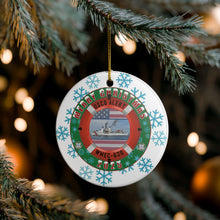 Load image into Gallery viewer, USCG Alert Holiday Christmas Ornament WMEC-630 3&quot; Ceramic Made in the USA Ships From The USA