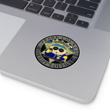 Load image into Gallery viewer, Parody Eric South Respect Cartman Park My Police Authority  3" Stickers (Pack Of 2)