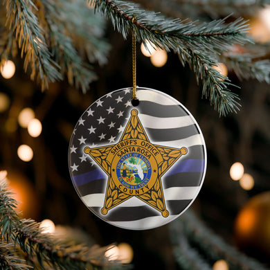 Santa Rosa County Sheriff's Office Thin Blue Line Flag 3