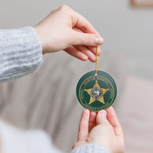 Load image into Gallery viewer, Martin County Sheriff&#39;s Office 3&quot; Ceramic Christmas Ornament Made In The USA Ships From The USA
