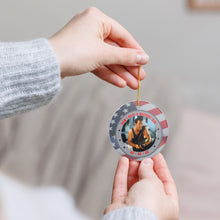 Load image into Gallery viewer, DIE HARD NOW I HAVE A MACHINE GUN 3&quot; CERAMIC CHRISTMAS ORNAMENT MADE IN THE USA SHIPS FROM THE USA