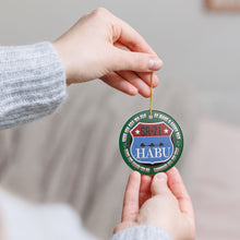 Load image into Gallery viewer, HABU SR-71 Funny Holiday Christmas Ornament 3&quot; Ceramic Made in the USA Ships From The USA