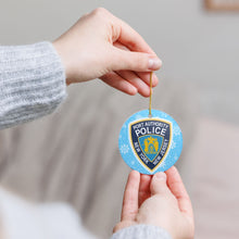 Load image into Gallery viewer, NY NJ New York New Jersey Port Authority Police 3&quot; Ceramic Christmas Ornament  Made in the USA Ships From the USA