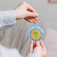 Load image into Gallery viewer, City Of Miami Police Department 3&quot; Ceramic Christmas Ornament  Made in the USA Ships From the USA