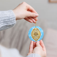 Load image into Gallery viewer, San Diego Police Department 3&quot; Ceramic Christmas Ornament  Made in the USA Ships From the USA