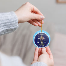 Load image into Gallery viewer, LAPD Los Angeles Police Department 3&quot; Ceramic Christmas Ornament  Made in the USA Ships From the USA