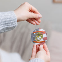 Load image into Gallery viewer, Marine United Corp States 3"  Ceramic Christmas Ornament  Made In The USA  Ships From The USA