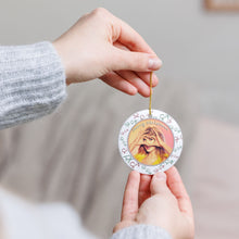 Load image into Gallery viewer, Taylor Christmas Ornament Swiftie Swift 3" Ceramic Ornament Made in The USA Ships From The USA