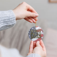 Load image into Gallery viewer, Second Amendment 2A USA Flag 3" Ceramic Single Sided Christmas Ornament Made In The USA Ships From The USA
