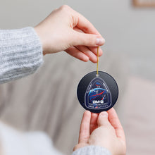 Load image into Gallery viewer, SpaceX NASA DM-2  3&quot; Ceramic Christmas Ornament Made In The USA Ships From The USA