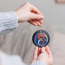 Load image into Gallery viewer, SpaceX Crew 8 Eight 3&quot; Ceramic Christmas Ornament Made In The USA Ships From The USA