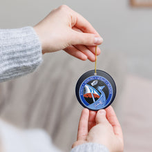 Load image into Gallery viewer, SpaceX Crew 6 Six 3&quot; Ceramic Christmas Ornament Made In The USA Ships From The USA