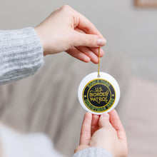 Load image into Gallery viewer, EAGLE PASS SECTOR BORDER PATROL BPA 3" CERAMIC CHRISTMAS ORNAMENT  MADE IN THE USA SHIPS FROM USA