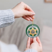 Load image into Gallery viewer, FWC Florida Wildlife Conservation Commision 3&quot; Ceramic Christmas Ornament Made In The USA Ships From The USA