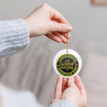 Load image into Gallery viewer, TUCSON SECTOR BORDER PATROL BPA 3&quot; CERAMIC CHRISTMAS ORNAMENT  MADE IN THE USA SHIPS FROM USA