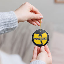 Load image into Gallery viewer, Classic Wu-Tang  3" Ceramic Christmas Ornament Made In The USA Ships From The USA