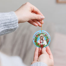 Load image into Gallery viewer, Taylor Christmas Swiftmas Ornament Swiftie Swift 3" Ceramic Ornament Made in The USA Ships From The USA (Copy)